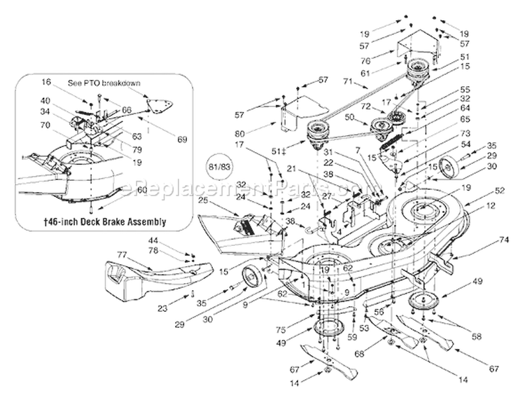 Page A Diagram and Parts List for 13AU604H401 2001 Yard Man Lawn Tractor